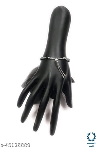 Voguish Women Bracelets - Sliver Plated, Bangle Bracellet, Multipack :1